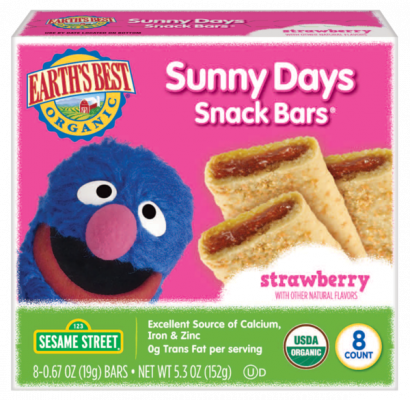 Earth's Best Organic Sunny Days Snack Bars