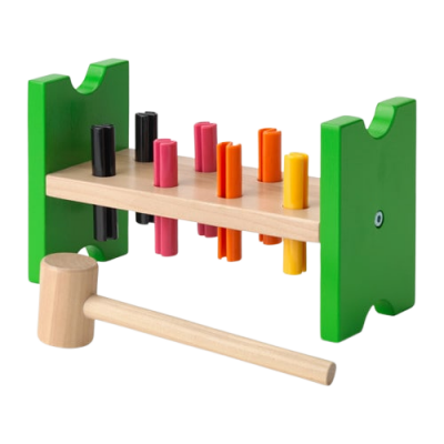 MULA Toy hammering block